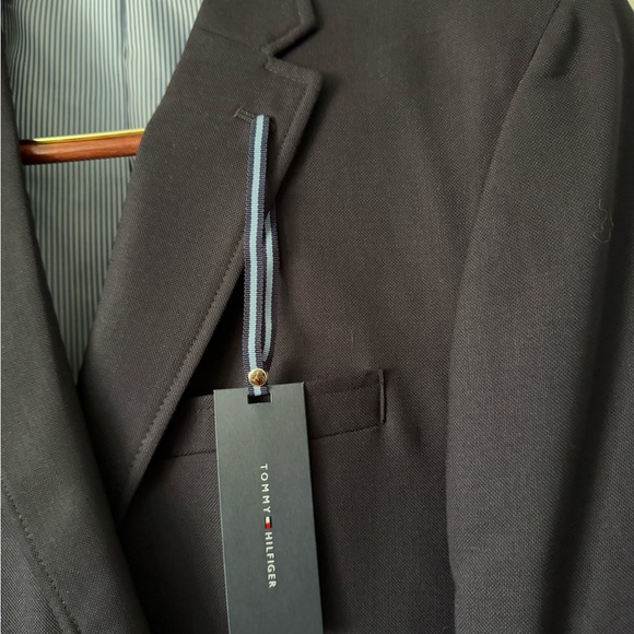 TOMMY HILFIGER 100% Worsted Wool Men's Blazer/ Jacket Size 44R - Picture 4 of 12